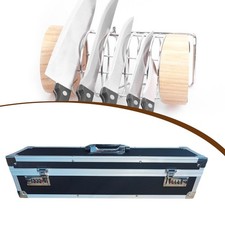 Storage Box Carrying Case Waterproof Foam Insert Aluminum