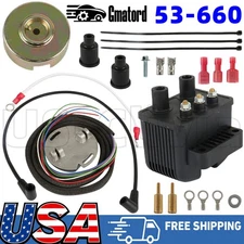 53-660 Single Fire Programmable Ignition Coil Kit For EVO Big Twin XL Sportster