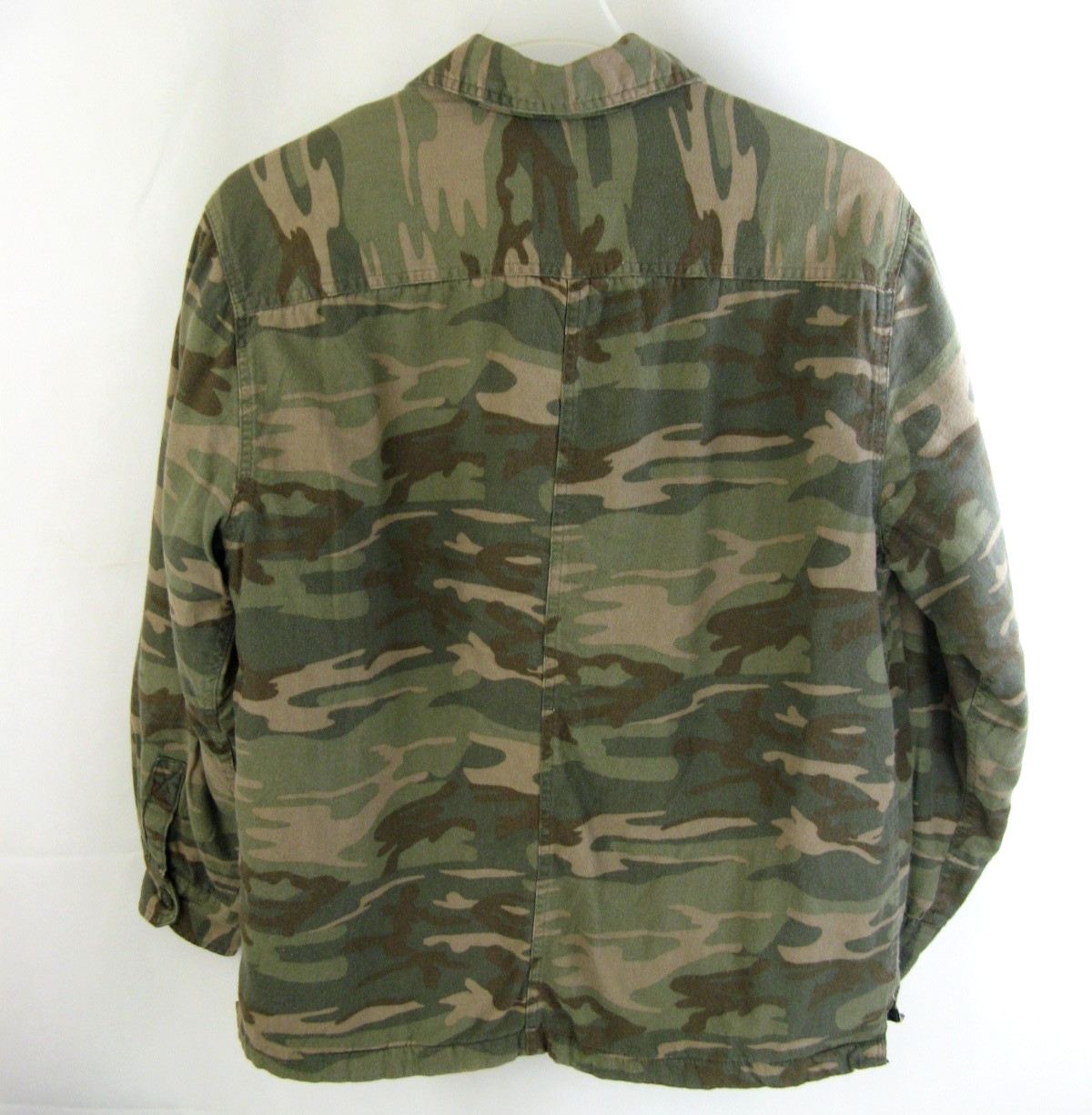 Basic Editions Quilt Lined Jacket Shirt Workwear … - image 4