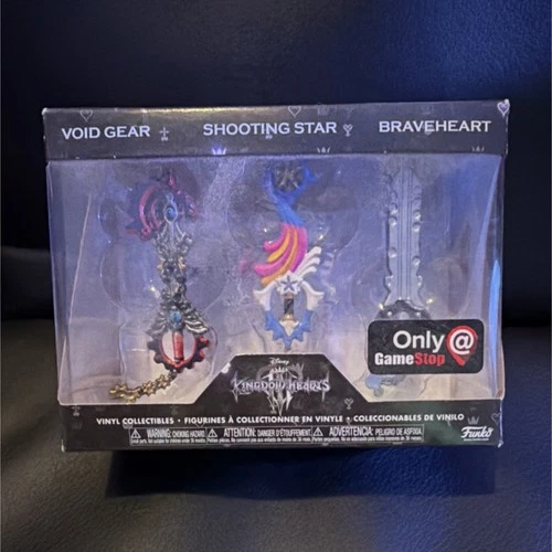 Funko Kingdom Hearts Void Gear/Shooting Star/Braveheart Vinyl GameStop Exclusive