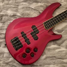 ESP Horizon - 4-string Bass - MIJ / 1994 - Red - EMG's - Neck-thru - Ebony
