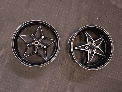 KAWASAKI NINJA H2 /SX  / H2R WHEEL SET STRAIGHT  Refinished