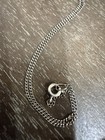 Vintage Sterling Silver Pisces Fish Pendant  With Chain — photo 5