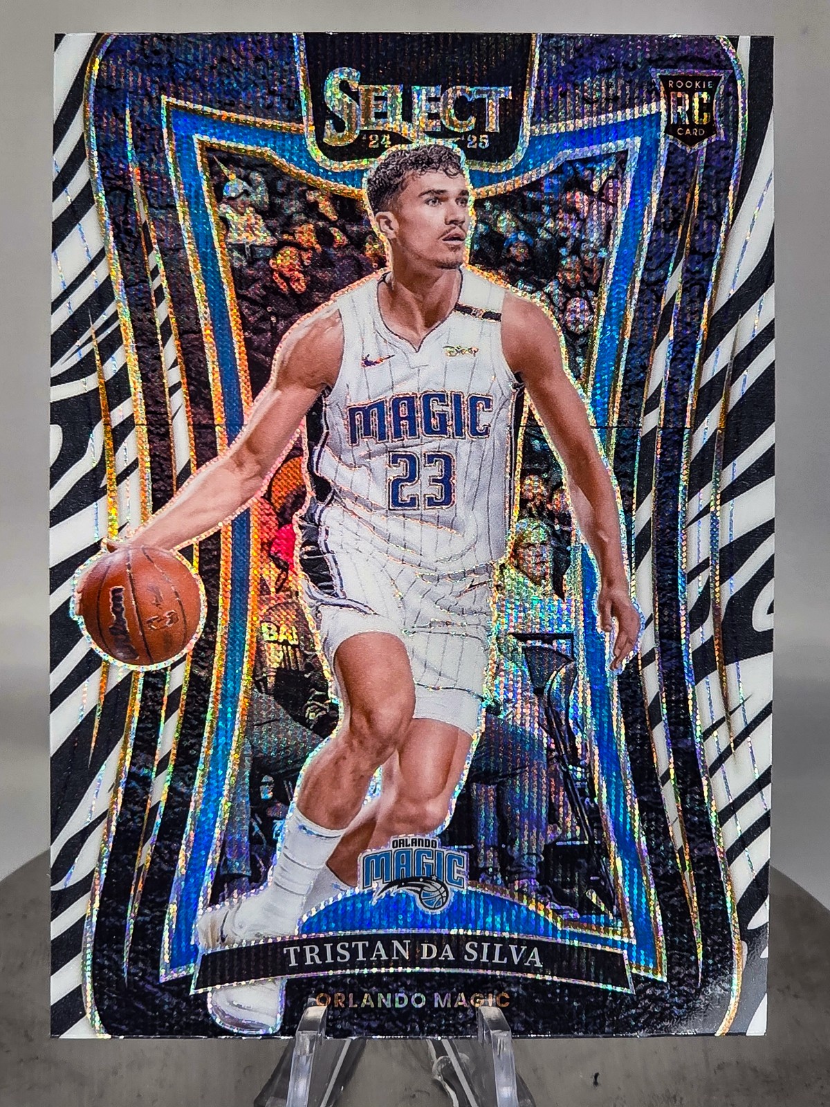 2024-25 Panini Select - Mezzanine Tristan da Silva #380 Zebra Prizm (RC) 🔥Magic