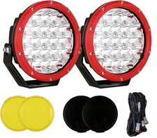 7 Inch 210W LED Off Road Lights 32000LM Red