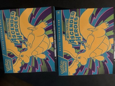 Pokemon TCG: Ascended Heroes ME2.5 Factory Sealed Elite Trainer Box