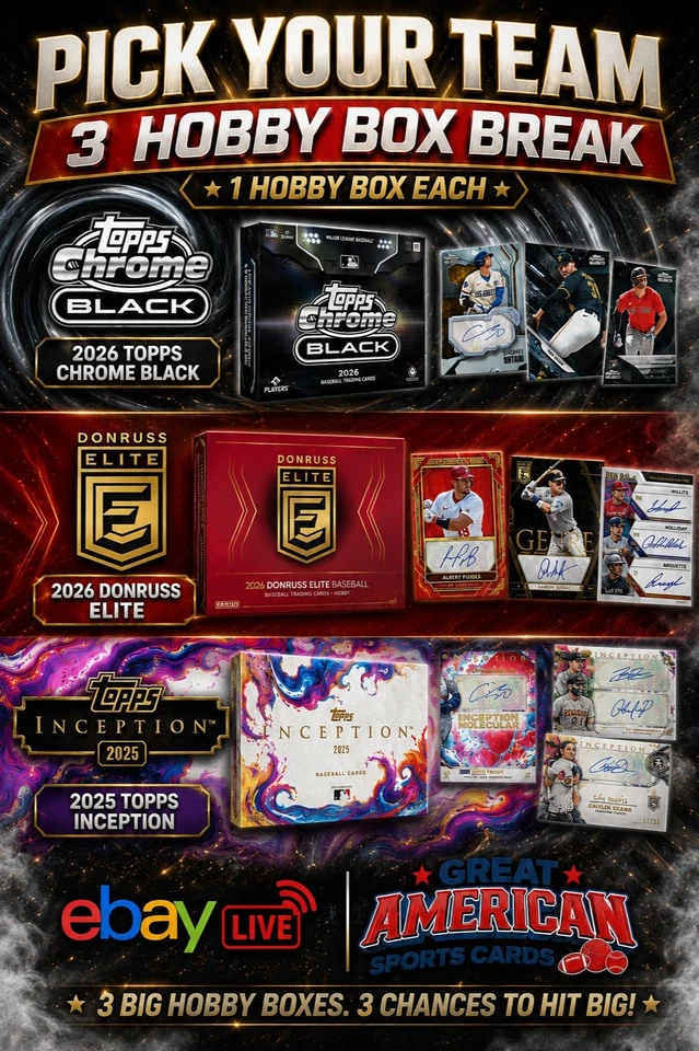 Baseball 3 Box Mixer Break #121