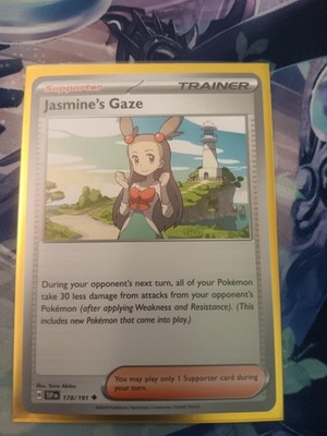 Jasmine's Gaze 178/191 Uncommon Surging Sparks Pokemon Near Mint