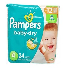 Pampers Baby Dry - Size 4 - 24 Count
