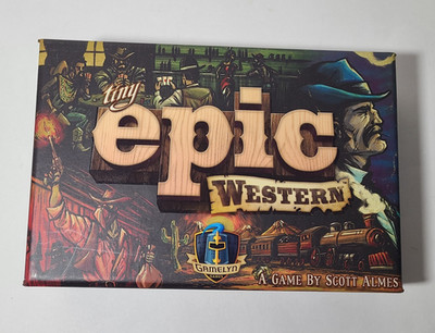 Tiny Epic Western Game By Scott Almes Worker Placement Dice Game  New