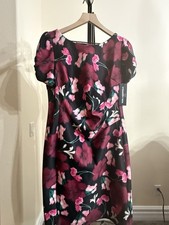 KARL LAGERFELD PARIS Floral Scuba Sheath Dress Size 12 NWT MSRP 138 Holiday