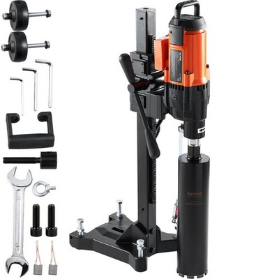 10in Core Drilling Machine: 2500W, 750RPM, Wet Concrete Brick Stone