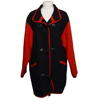 Kitz Pichler, Mantel, Damen, Größe: 40, Grau/Rot, Wolle, Tweed #Mdi