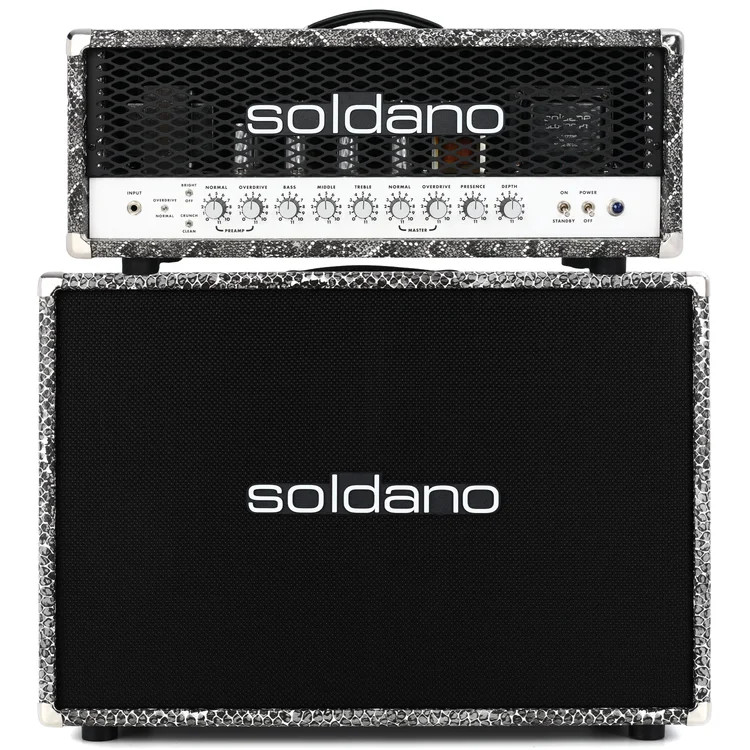 Soldano SLO-100 Super Lead Overdrive 100-watt Tube Head with 120-watt 2x12