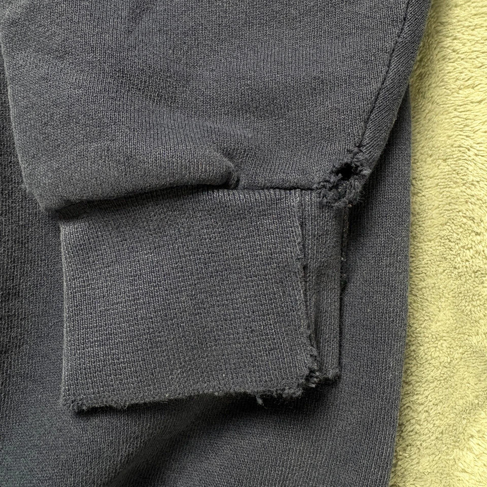 Sudadera Irlandesa Luchadora Notre Dame De Colección Para Hombres 2XL Azul Marino Logo Bordado Foto 3 de 4