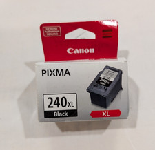 Genuine Canon PG-240 XL Fine Ink Cartridge Pixma Black NEW SEALED Free Shipping