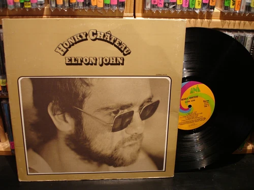 Elton John – Honky Chateau  Vintage 	1st Pressing LP  UNI Records – 93135