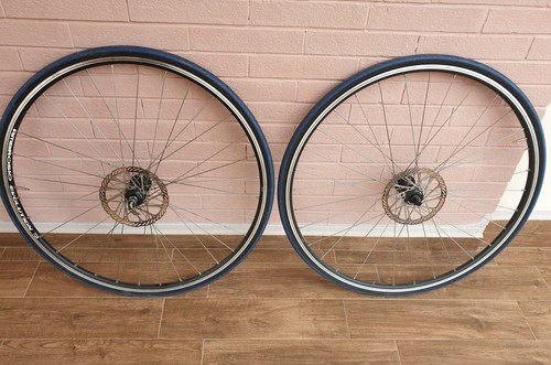 Ruote Ambrosio Evolution tqb 28 Da Corsa Bicicletta Da Corsa freni a disco  | eBay