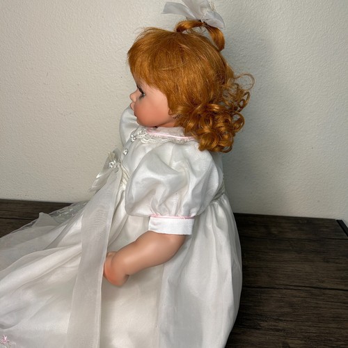 FAYZAH SPANOS 24" Vinyl Baby Girl Doll Precious Heirloom Orange Hair 3735 - Picture 11 of 22