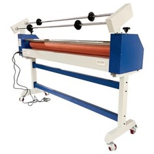 63 in/1.6M Electric/Manual Cold Laminating Machine w/Removing Backing Paper