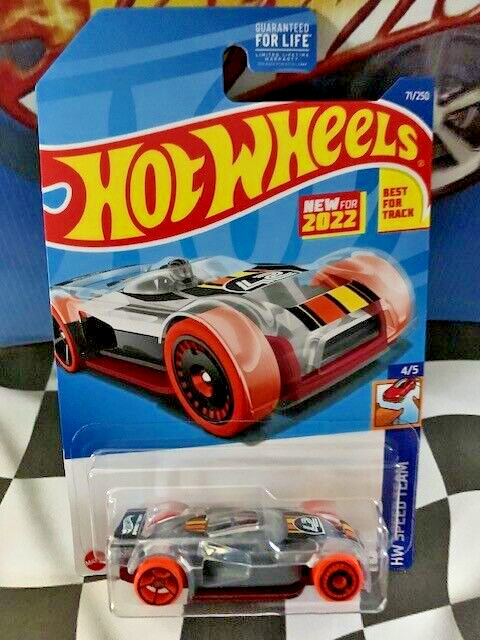 Hot Wheels 2022 HW Speed Team 4/5 071 Mach It Go Clear AeroDisc/OH5