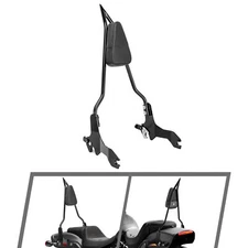 MOFUN 25" Passenger Backrest Sissy Bar For Harley Fat Bob FXFB, FXFBS 2018-2025