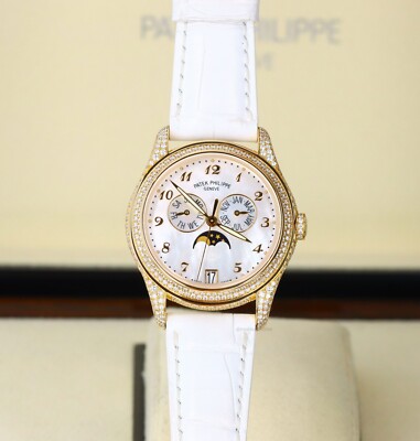 Patek Philippe Annual Calendar Moonphase 4937R-001 MOP Dial - Rose Gold Diamonds