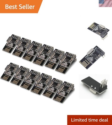 12pcs High-Speed 2.4GHz Wireless Transceiver Kit for Remote Control Systems