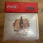 Vintage 2001 Coca-Cola Company Metal Tin Trivet Sign 8.25”X  6.5” NEW Old Stock