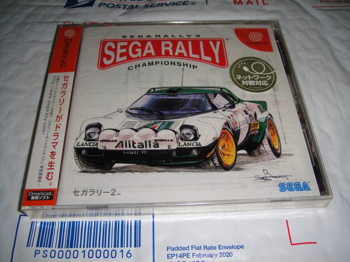 Jeu SEGA Rally 2 Pour Dreamcast - Version Japonaise (NTSC-J), Complet Et En Très Bon état, Un Classique Du Racing !