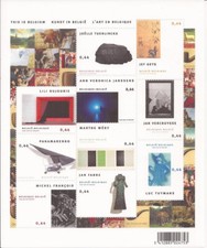 Belgium - Sheet - 2005 - COB BL124** - SCOTT 2111 - Contemporary Art - MNH -