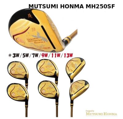 MUTSUMI HONMA MH250SF  Fairway Wood Phoenix Gold Series