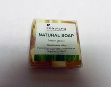 SEA of SPA NATURAL SOAP LEMON GRASS 100gr ESSENTIAL DEAD SEA TREATMENT ISRAEL