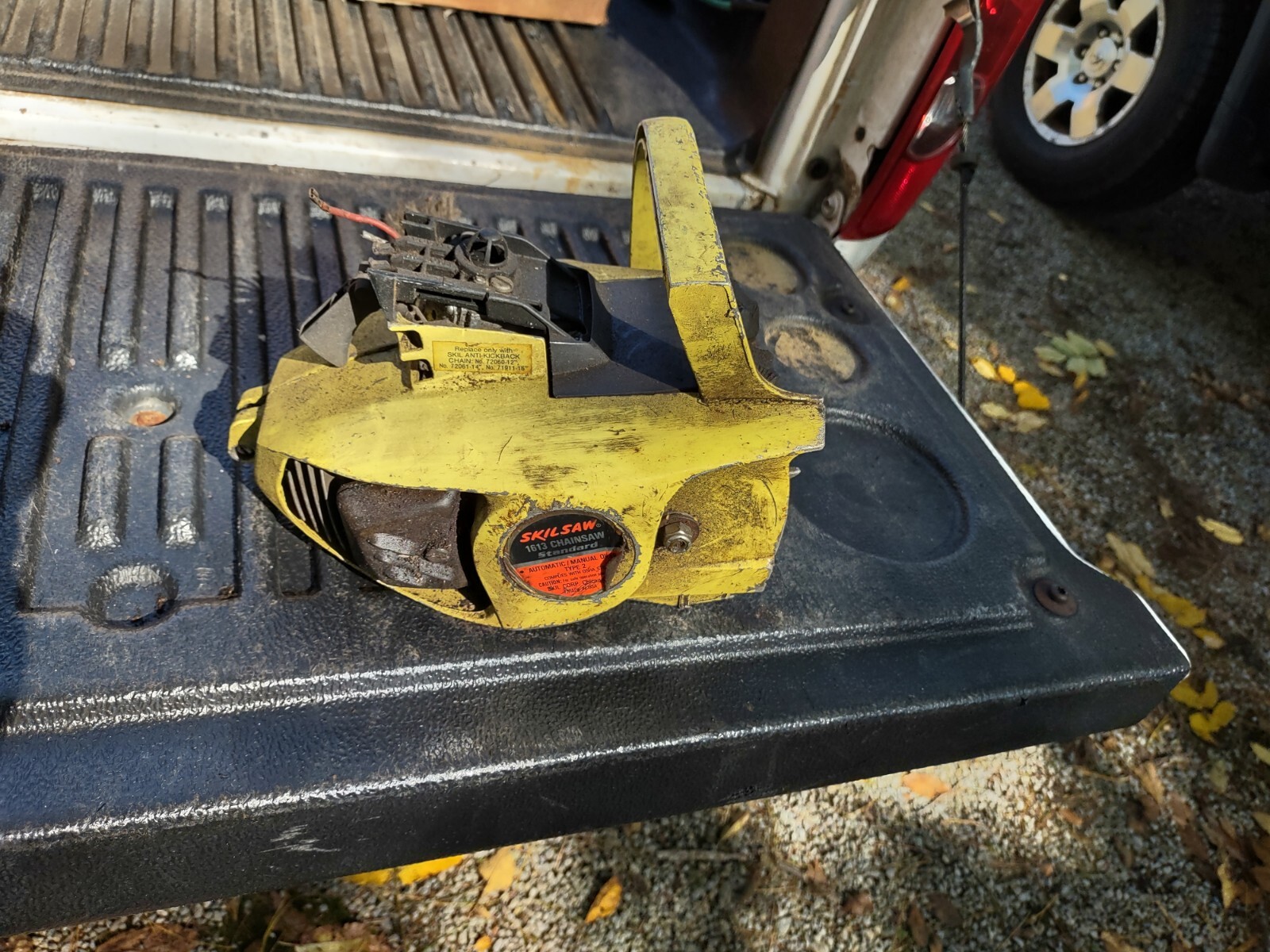 Vintage SKILSAW 1613 chainsaw for parts good compression eBay