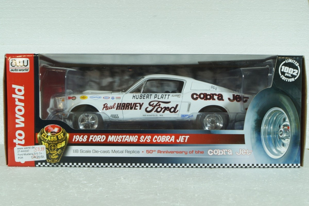 AW 1/18 1968 マスタング 2+2 \"HUBERT PLATT\" AW 1/18 1968 マスタング 2+2 