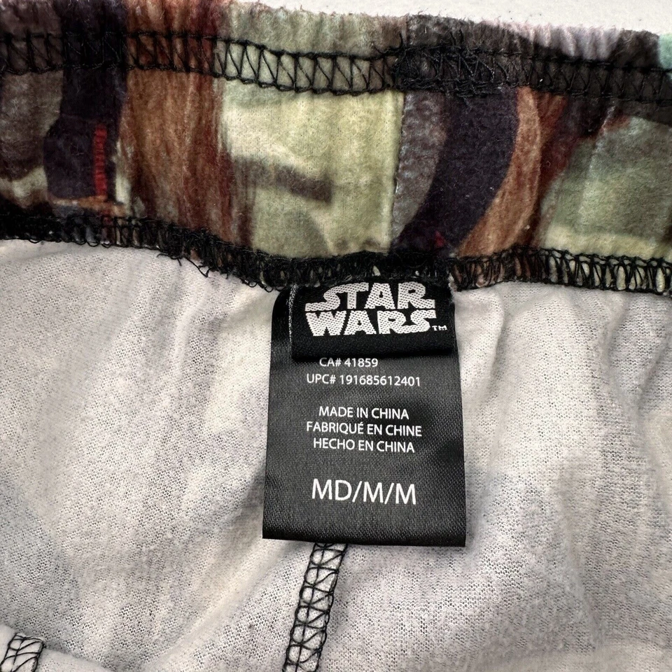 Pantalones de salón Star Wars gráficos multicolor poliéster para hombre medianos polar Disney b Foto 3 de 4
