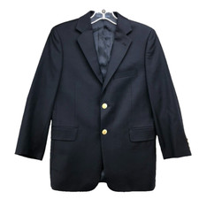 Michael Kors Blazer Jacket Boys 14 Navy Blue Formal Wedding Party Uniform