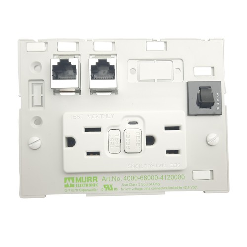 Murr Elektronik 4000-68000-4210000 Modlink Dbl Combi Insert, 125V, 15A - Picture 1 of 5