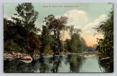 Along The Green River Greenfield Massachusetts  P701