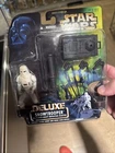 Star Wars POTF Deluxe SNOWTROOPER with E-Web Heavy Repeating Blaster Figure