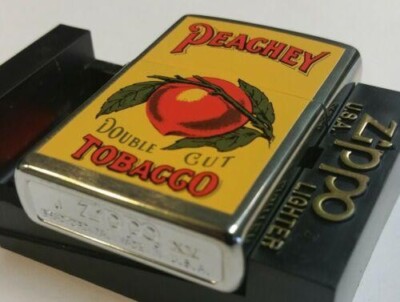 ZIPPO PEACHY TOBACCO TIN SERIES ONE 2000 ONLY 50 MADE LIMITED EDITION CAMEL 