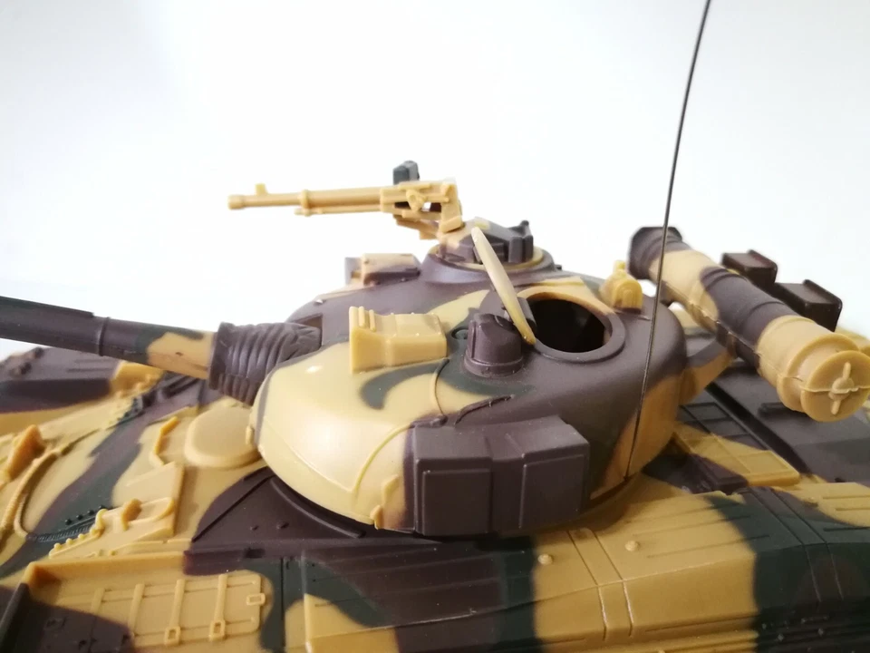 Nuovo Ray 1:3 2 RC T80 Battaglia Serbatoio Radiocomando Modello Giocattolo Army - Immagine 4 di 4