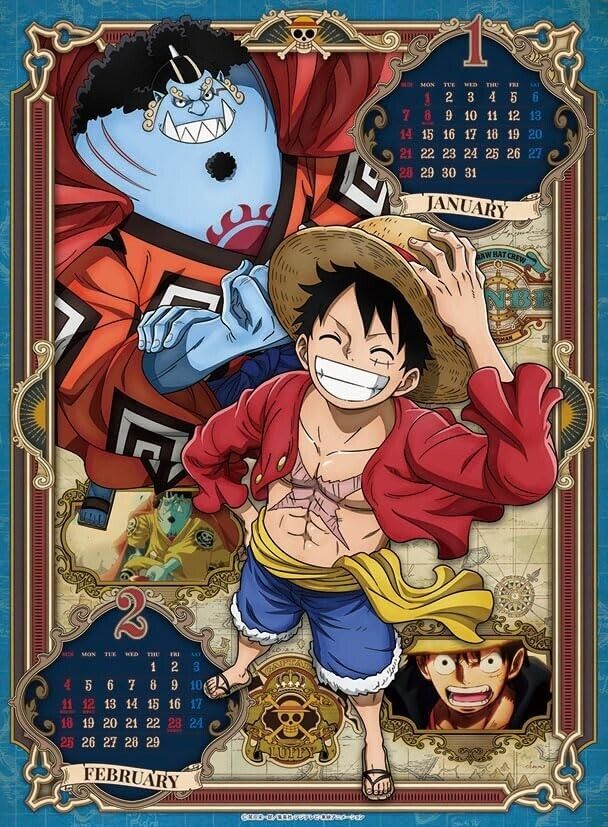 One Piece 2024 Wall Calendar Monkey D. Luffy Toei Animation One Piece 2024 Wall Calendar Monkey D. Luffy Toei Animation