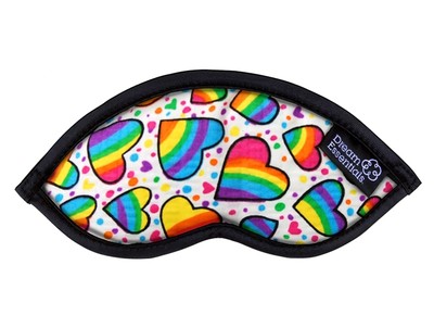 Dream Essentials Sleep Mask for Children Made in the USA -Sweet Hearts