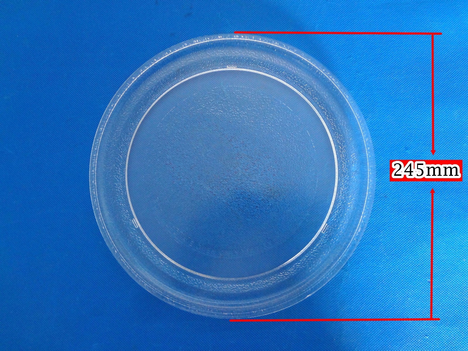 LG Microwave Oven Glass Turntable Plate Platter 245mm (Suits Many