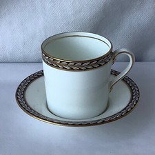Crescent China Coffee Can and Saucer -  George Jones Coffee Can