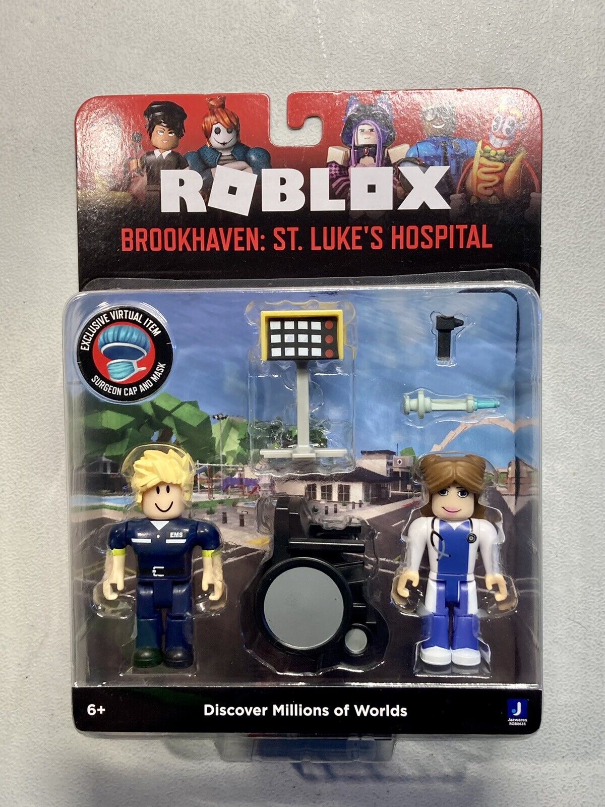 Roblox Brookhave St. Luke's Hospital Figure Pack [Includes