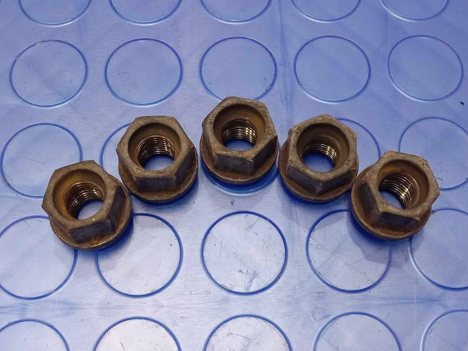 Tuercas de rueda de acero Ford Transit Connect 2011-2013 5 piezas OEM CV6Z1012B Foto 2 de 3