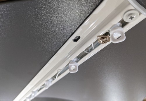 Discreet Thin Hidden WAVE Curtain Rail Track LONG LENGTHS COMPLETE UP TO 4.5M - Picture 2 of 16