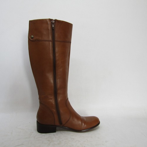 Corso Como Womens Size 7 M Brown Leather Zip 15" Shaft Knee High Boots - Picture 4 of 11